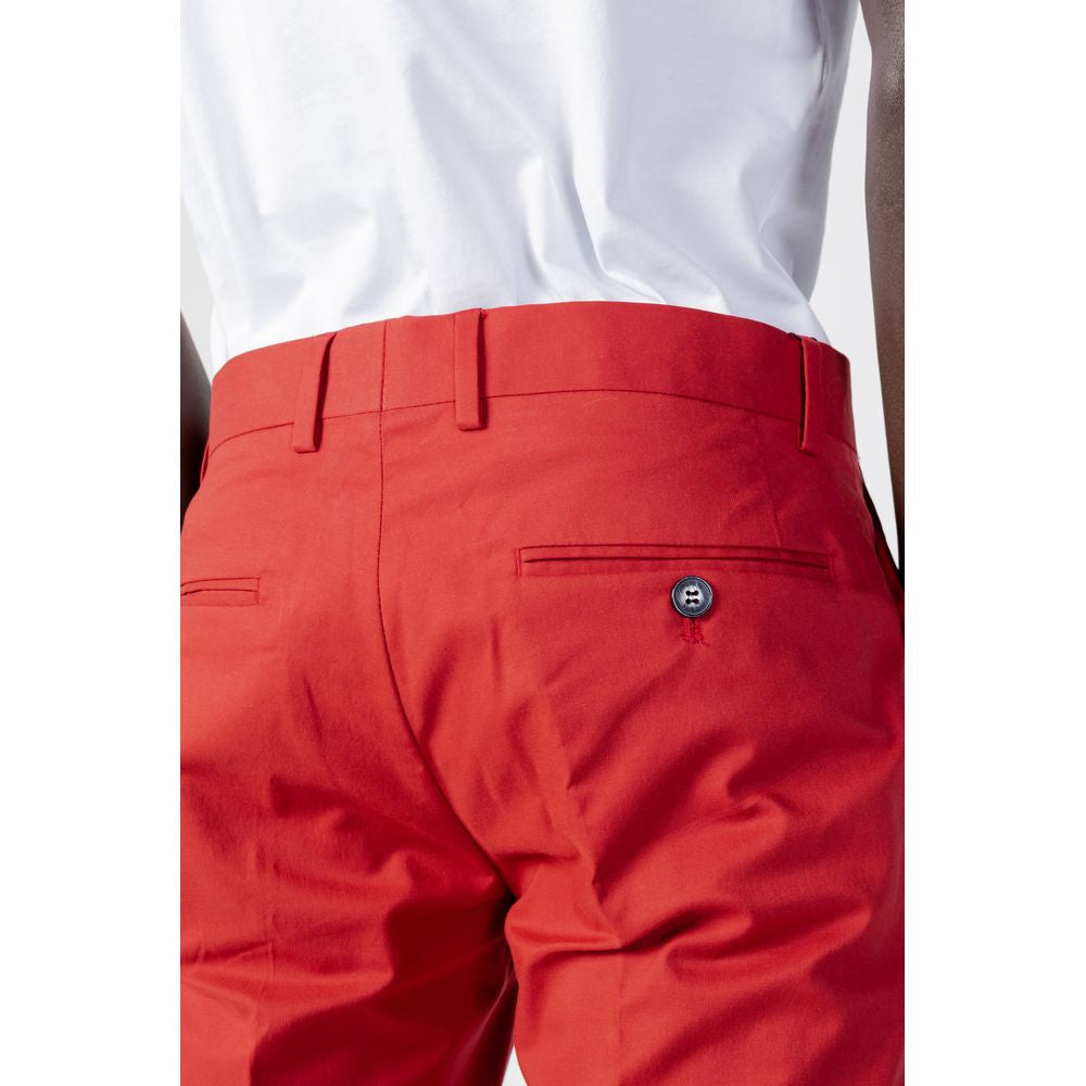 Antony Morato Red Cotton Pant -   -  Antony Morato.