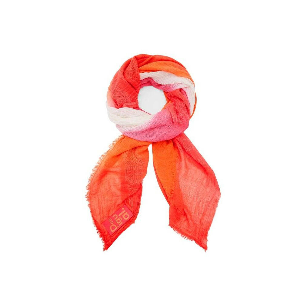 Desigual Orange Polyester Scarf -   -  Desigual.