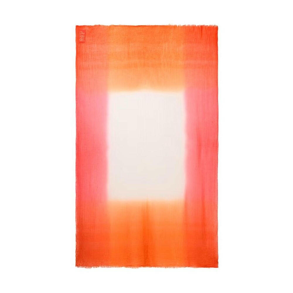 Desigual Orange Polyester Scarf -   -  Desigual.