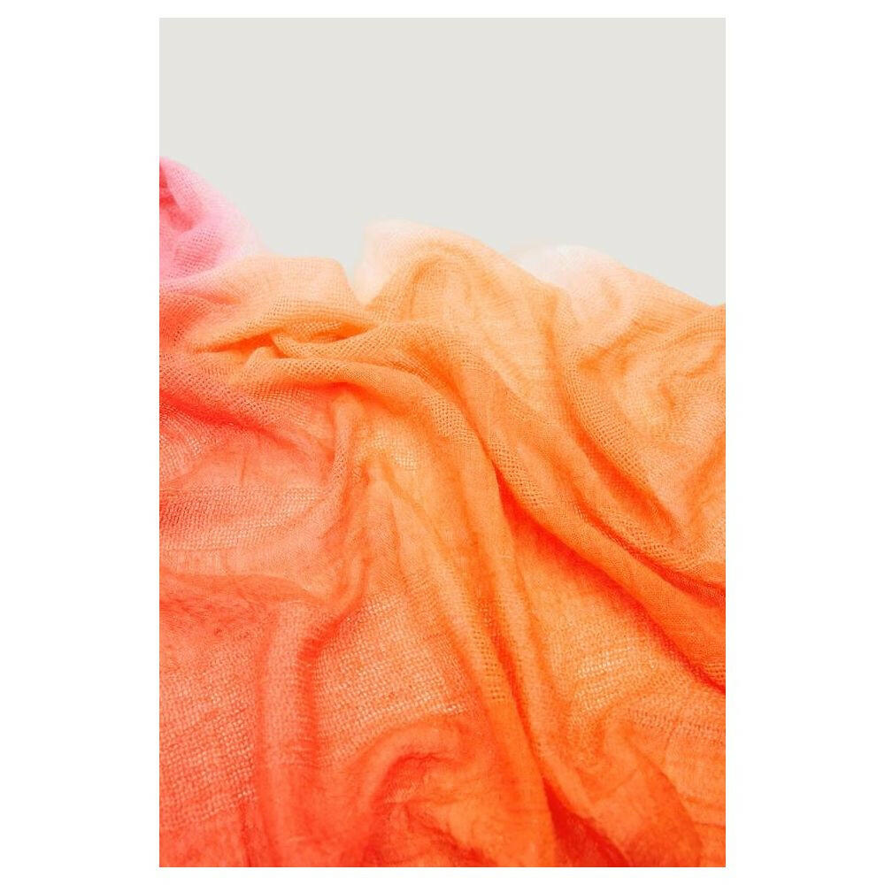 Desigual Orange Polyester Scarf -   -  Desigual.