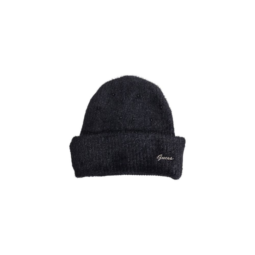 Guess Black Cotton Caps Baseball Hat -   -  Guess.