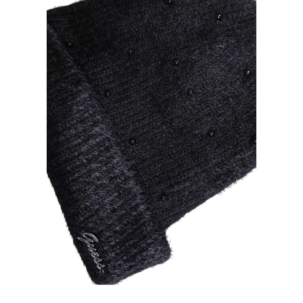 Guess Black Cotton Caps Baseball Hat -   -  Guess.