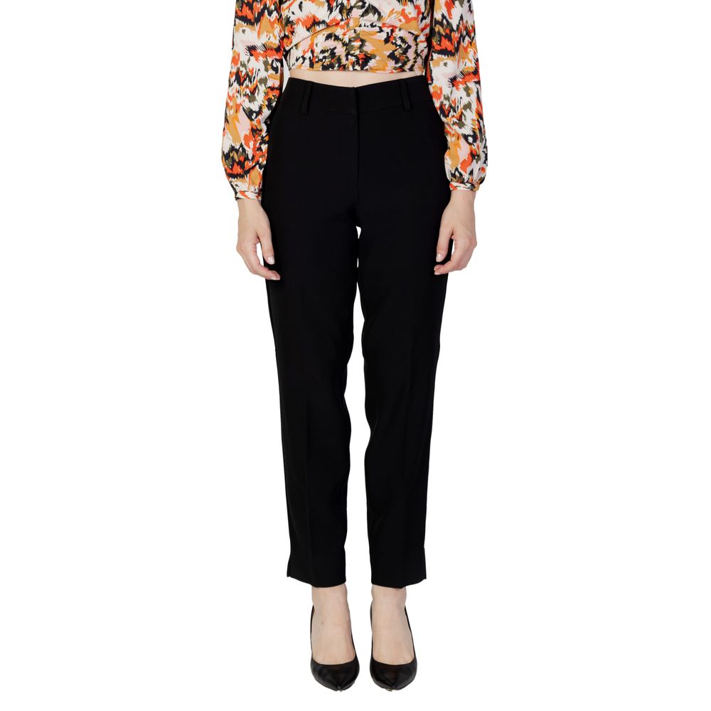Only Black Recycled Polyester Pant -   -  Only.