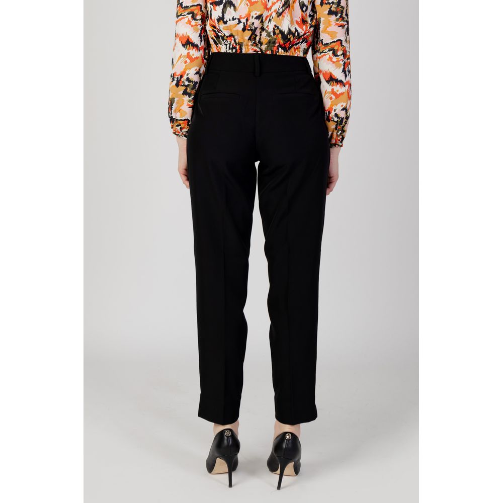 Only Black Recycled Polyester Pant -   -  Only.
