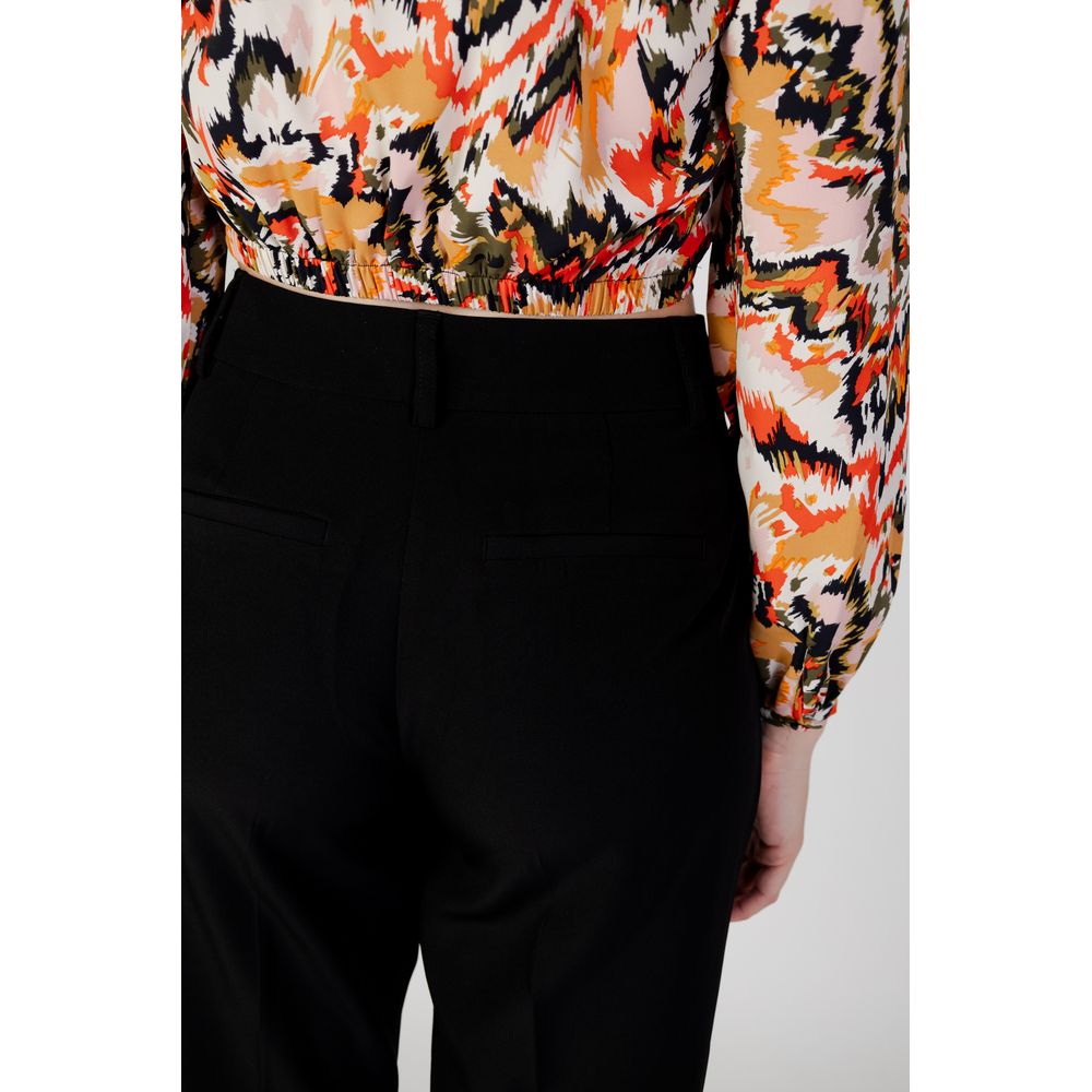 Only Black Recycled Polyester Pant -   -  Only.