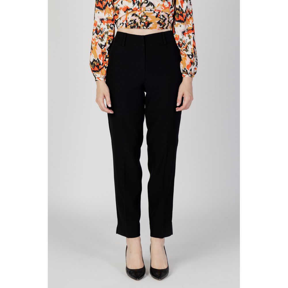 Only Black Recycled Polyester Pant -   -  Only.