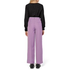 Street One Purple Lyocell Pant -   -  Street One.