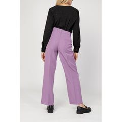 Street One Purple Lyocell Pant -   -  Street One.