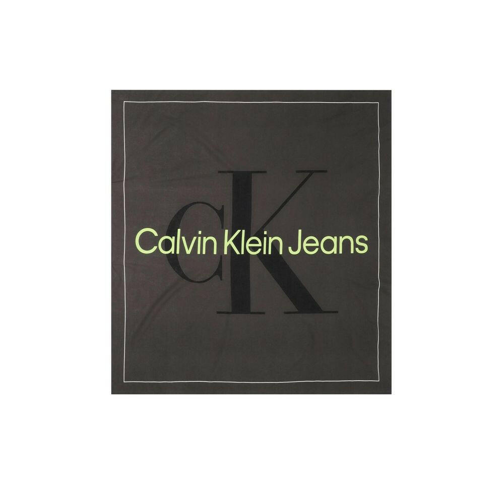 Calvin Klein Jeans Black Organic Cotton Scarf -   -  Calvin Klein Jeans.