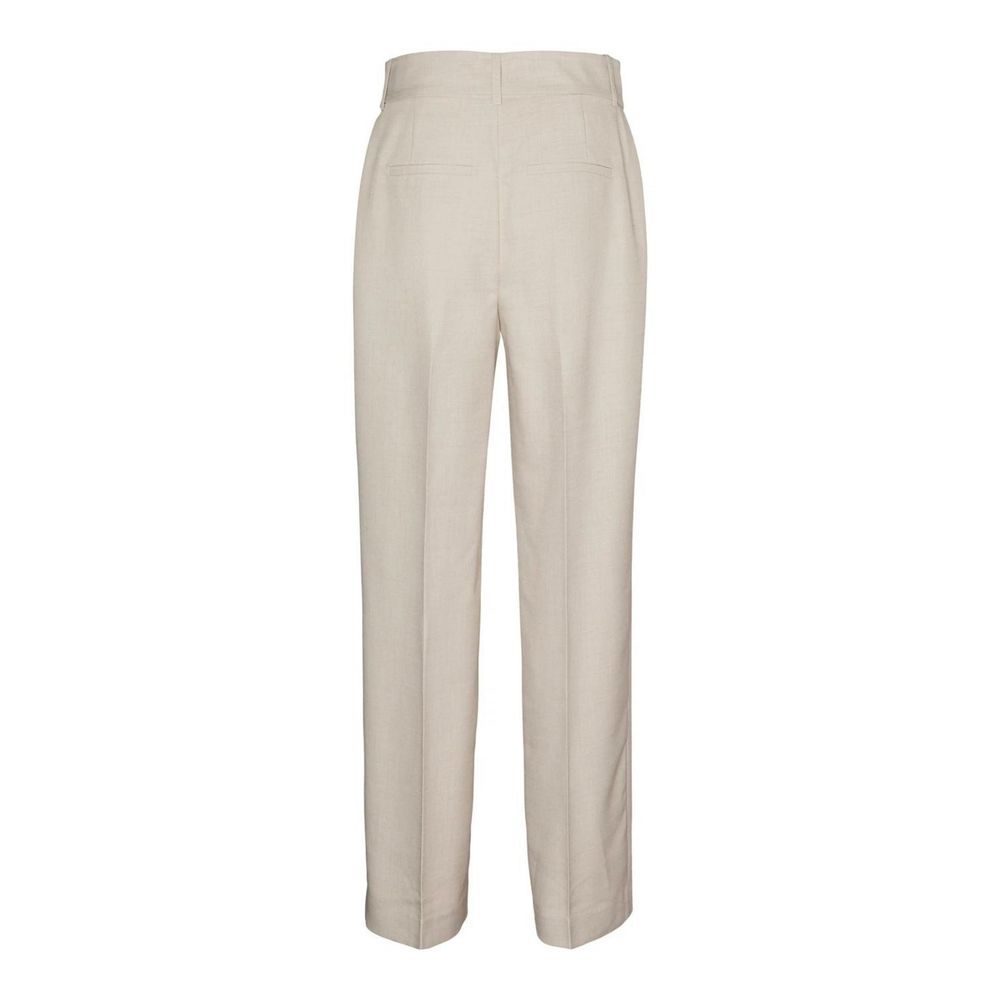 Vero Moda Gray Polyester Pant -   -  Vero Moda.