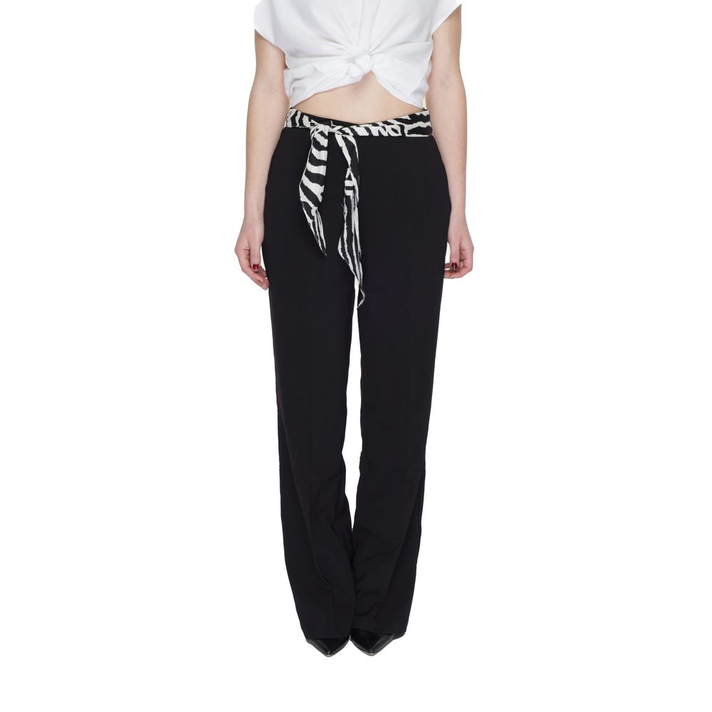 Only Black Polyester Pant -   -  Only.