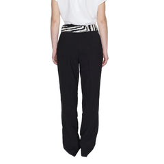 Only Black Polyester Pant -   -  Only.