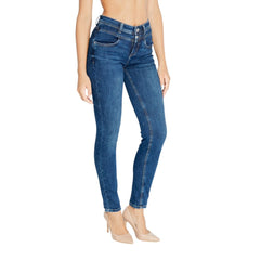 Street One Blue Cotton Mom Jean -   -  Street One.