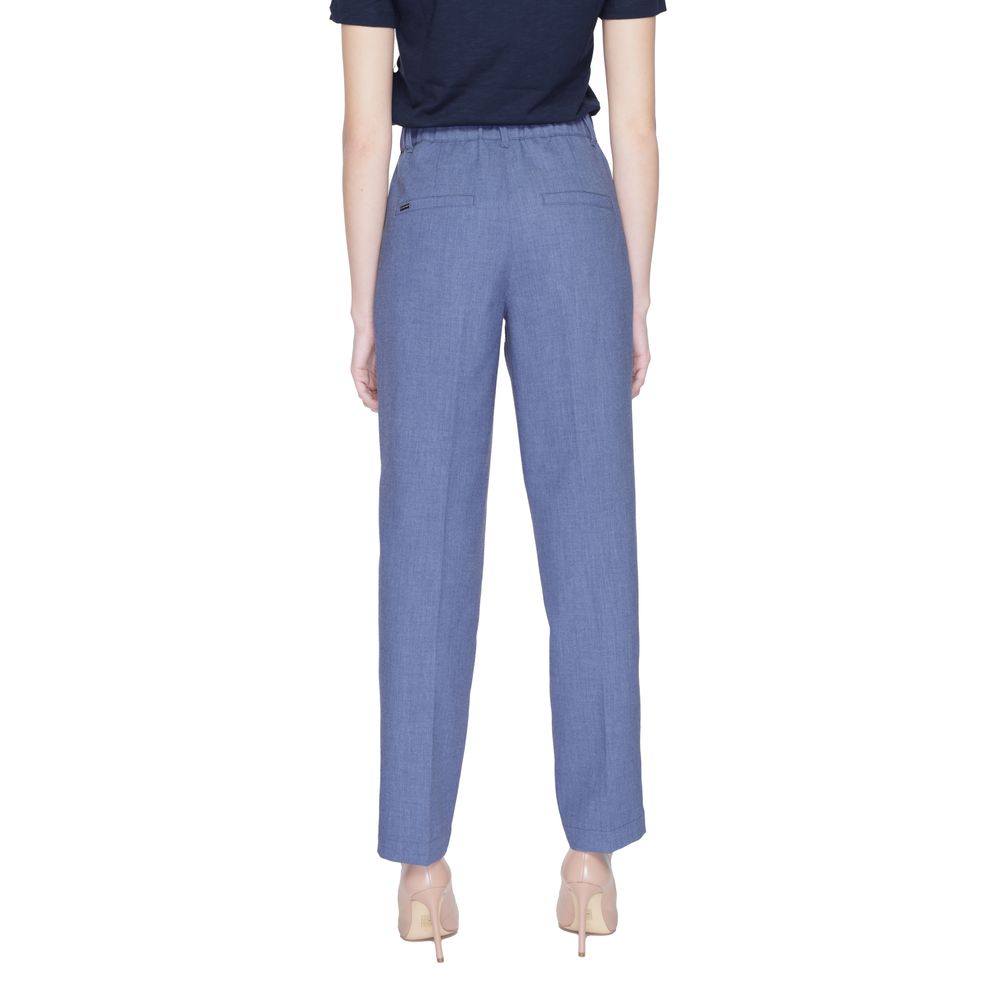 Street One Blue Polyester Pant -   -  Street One.