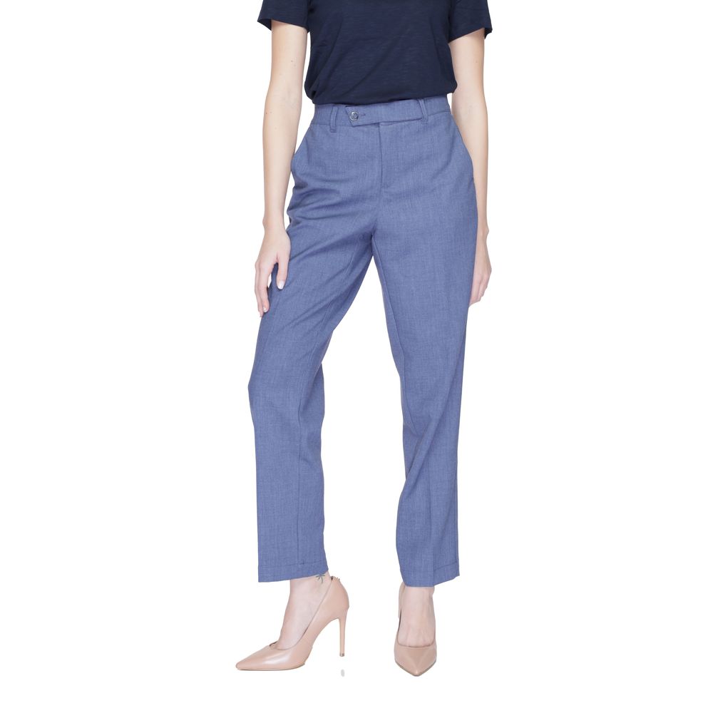 Street One Blue Polyester Pant -   -  Street One.