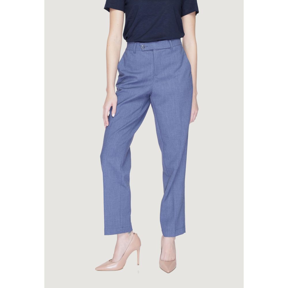 Street One Blue Polyester Pant -   -  Street One.