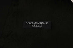 Dolce & Gabbana Black STAFF Cotton Vest -  Vests for Men Suits -  Dolce & Gabbana.