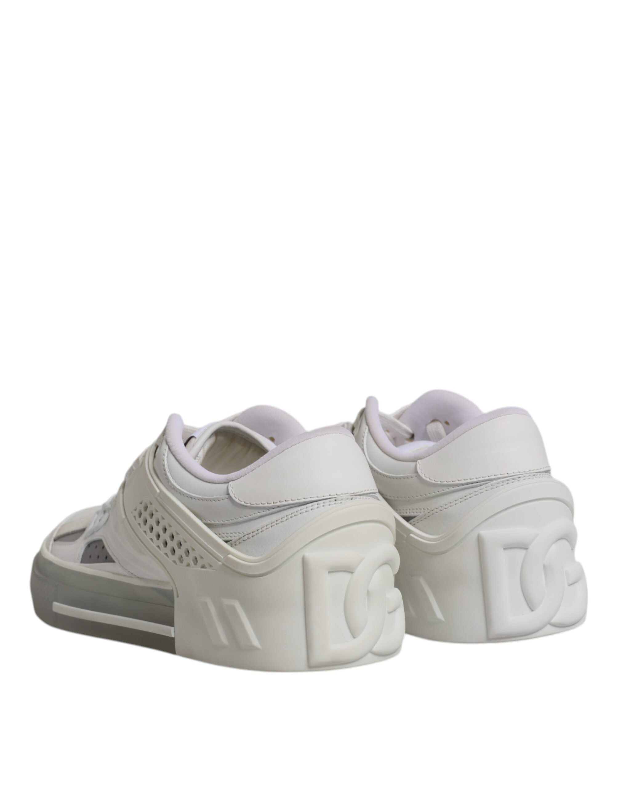 Dolce & Gabbana White DG Logo CUSTOM 2.Zero Sneakers Shoes -   -  Dolce & Gabbana.