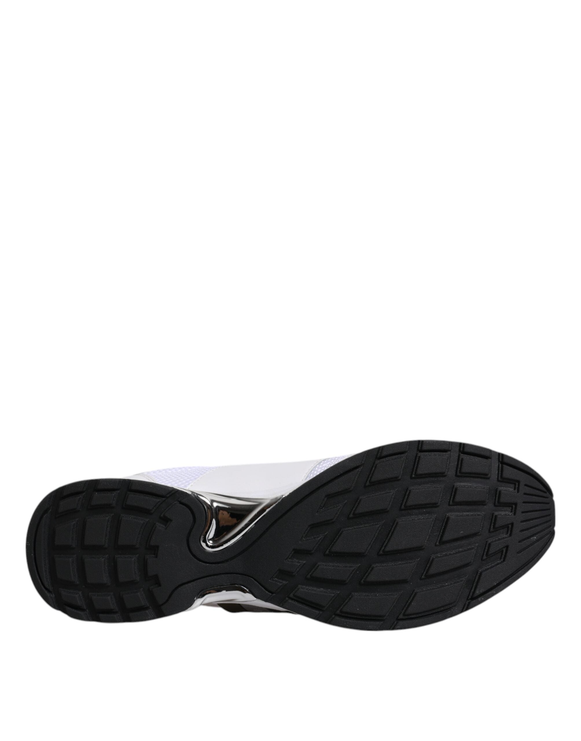 Dolce & Gabbana White Logo Leather Casual Men Sneakers Shoes -   -  Dolce & Gabbana.