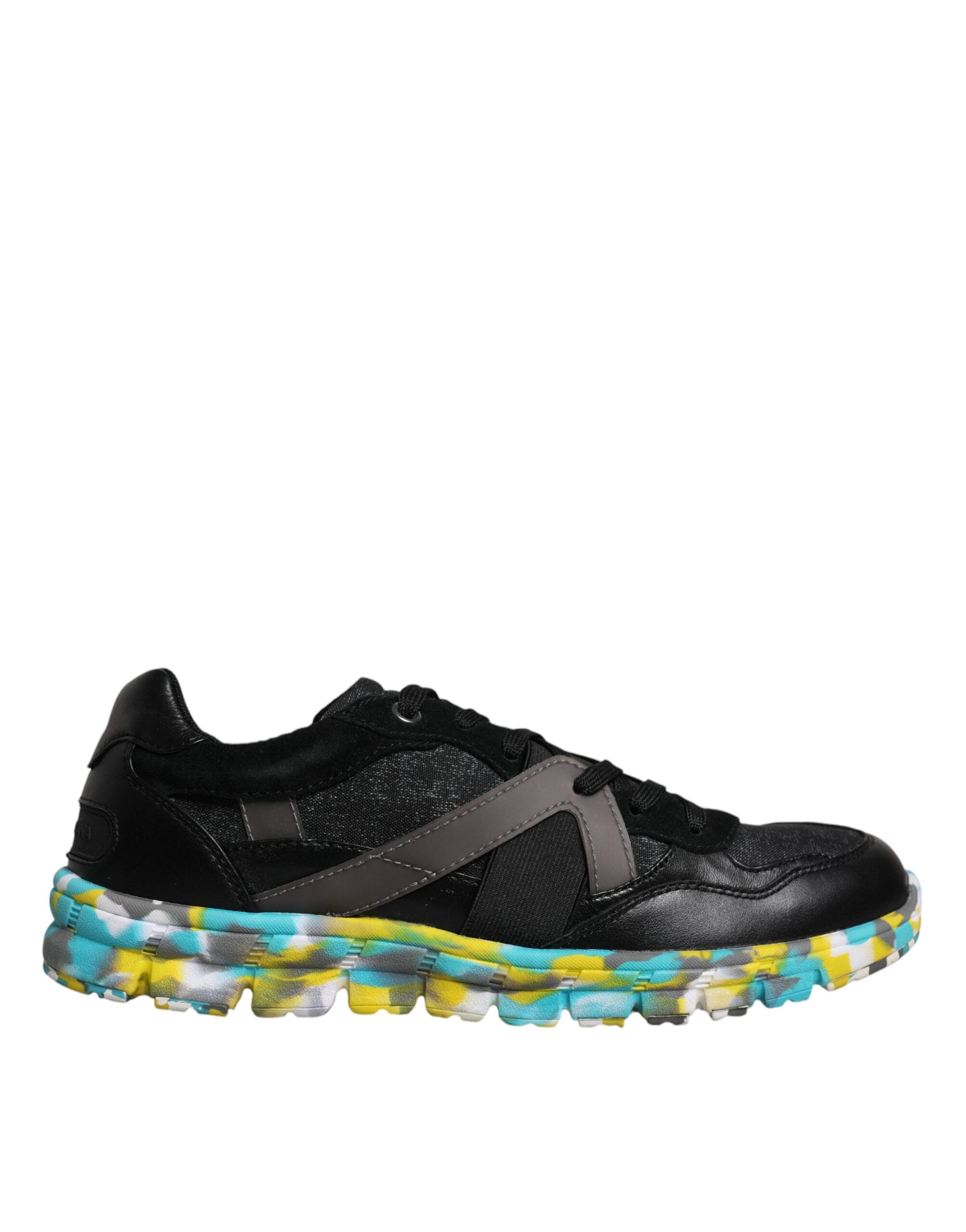 Dolce & Gabbana Black Polyester Low Top Men Sneakers Shoes -   -  Dolce & Gabbana.