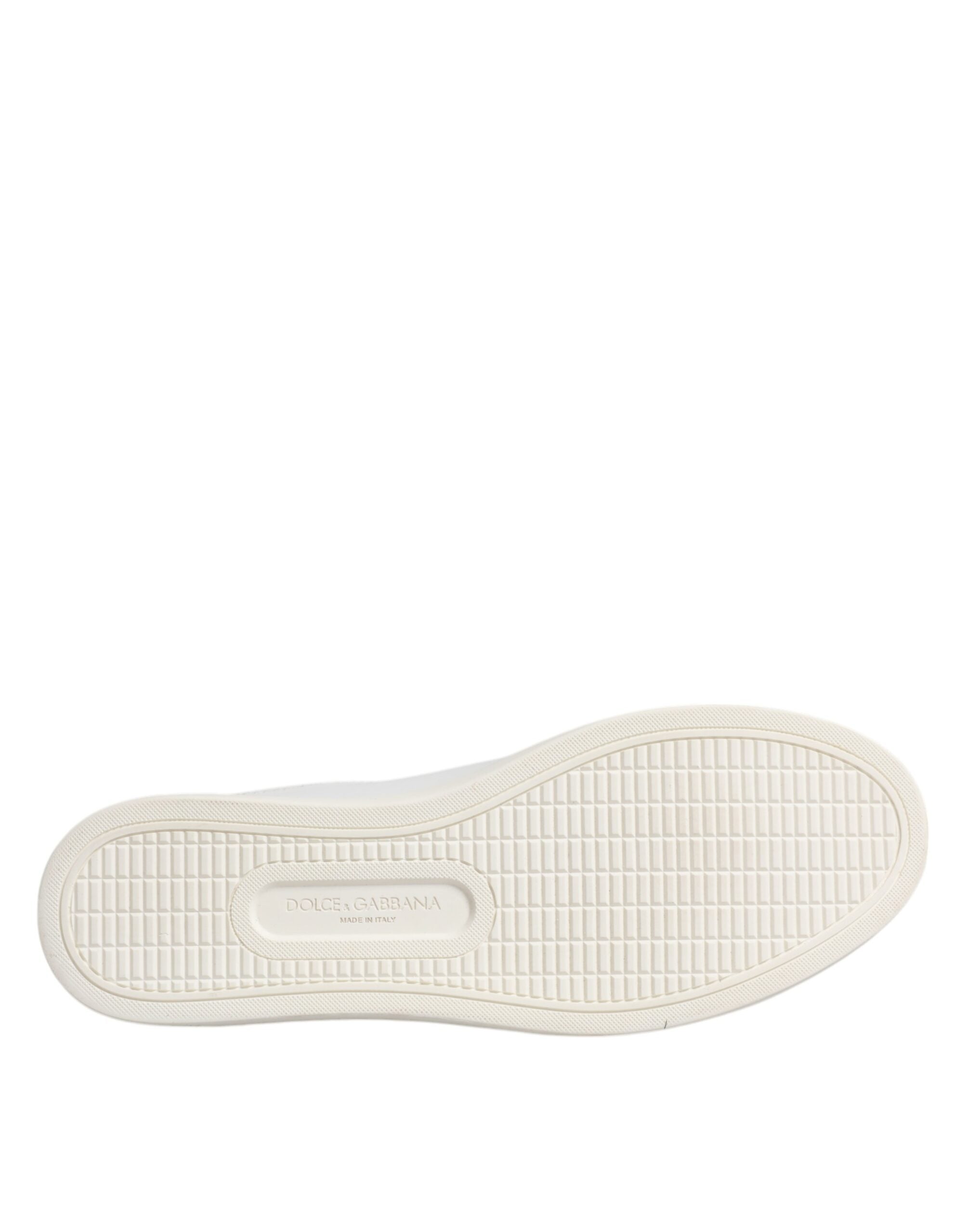 Dolce & Gabbana White London Calf Leather Sneakers Shoes -   -  Dolce & Gabbana.