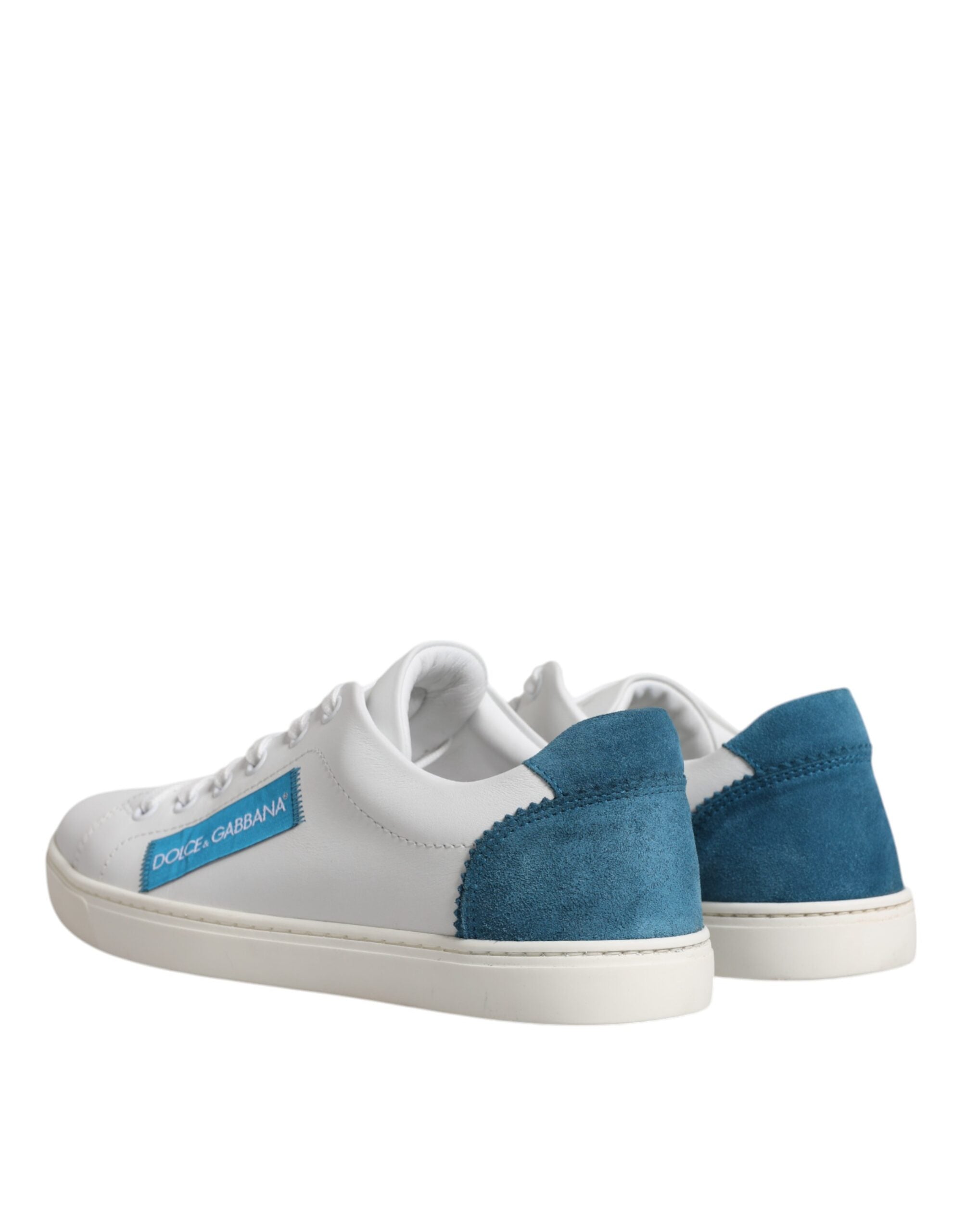 Dolce & Gabbana White London Calf Leather Sneakers Shoes -   -  Dolce & Gabbana.