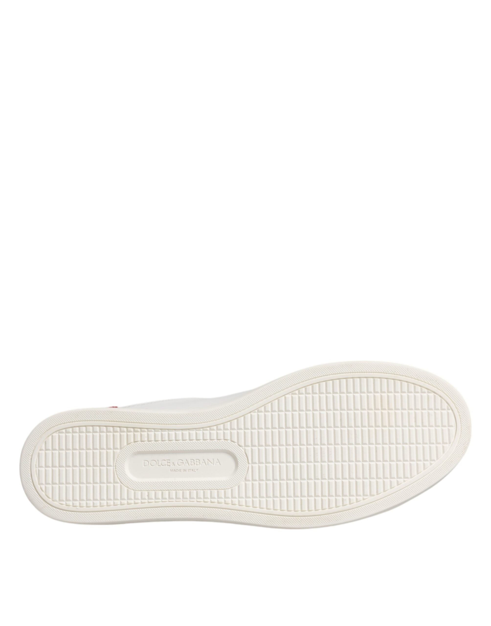 Dolce & Gabbana White London Calf Leather Sneakers Shoes -   -  Dolce & Gabbana.