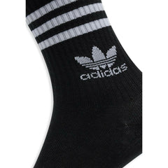 Adidas Black Cotton Sock -  Men´s Socks -  Adidas.