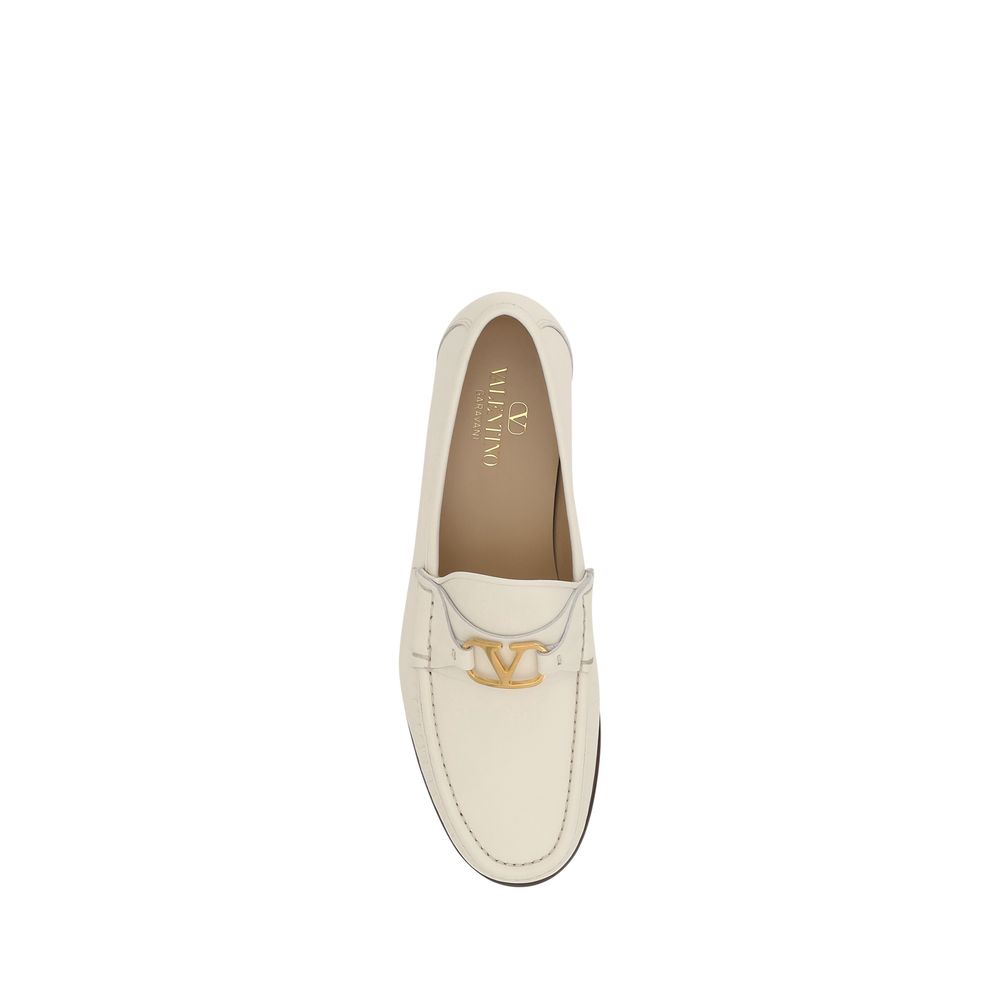 Valentino Garavani Leather Loafers -   -  Valentino Garavani.
