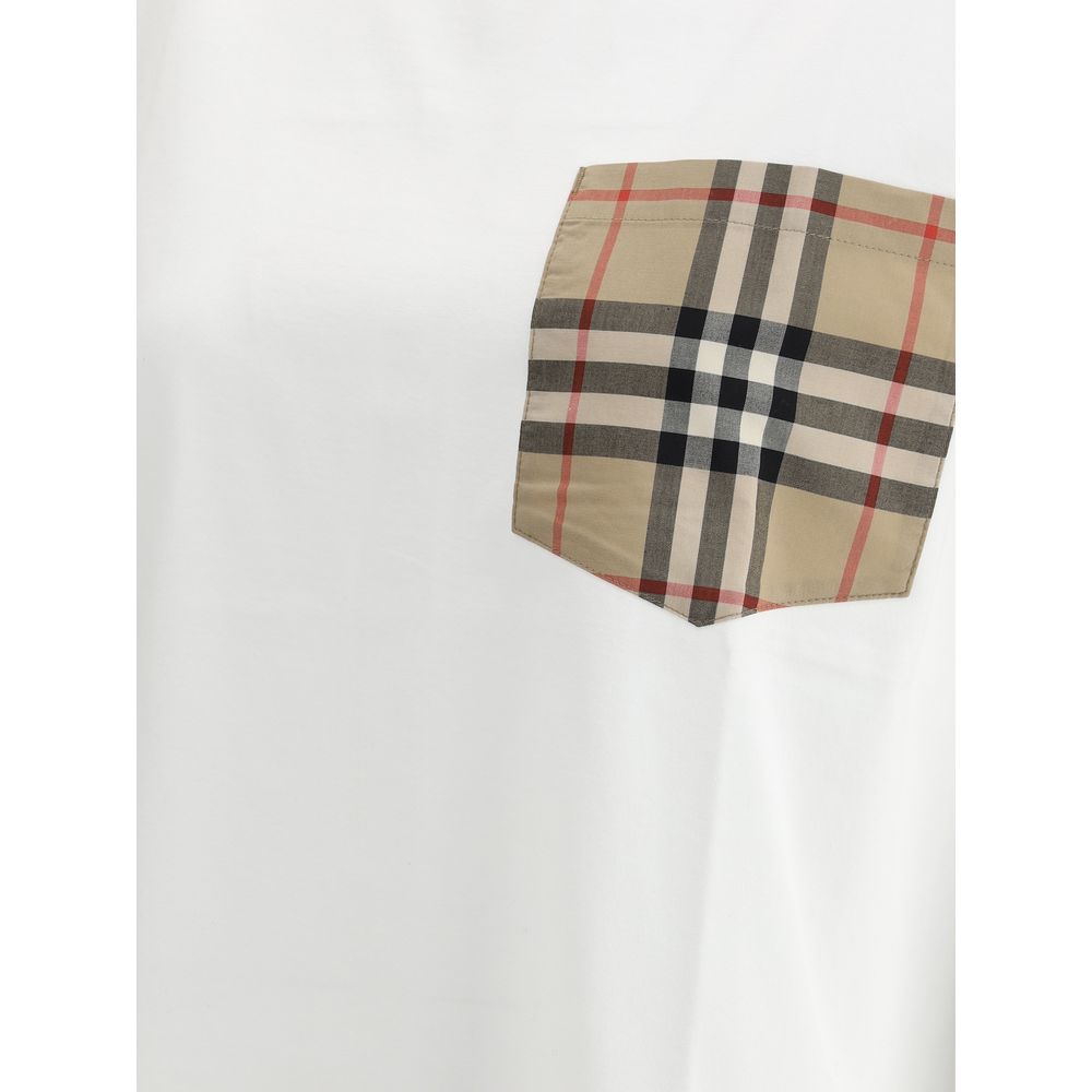 Burberry Archive Check pocket t-shirt -   -  Burberry.