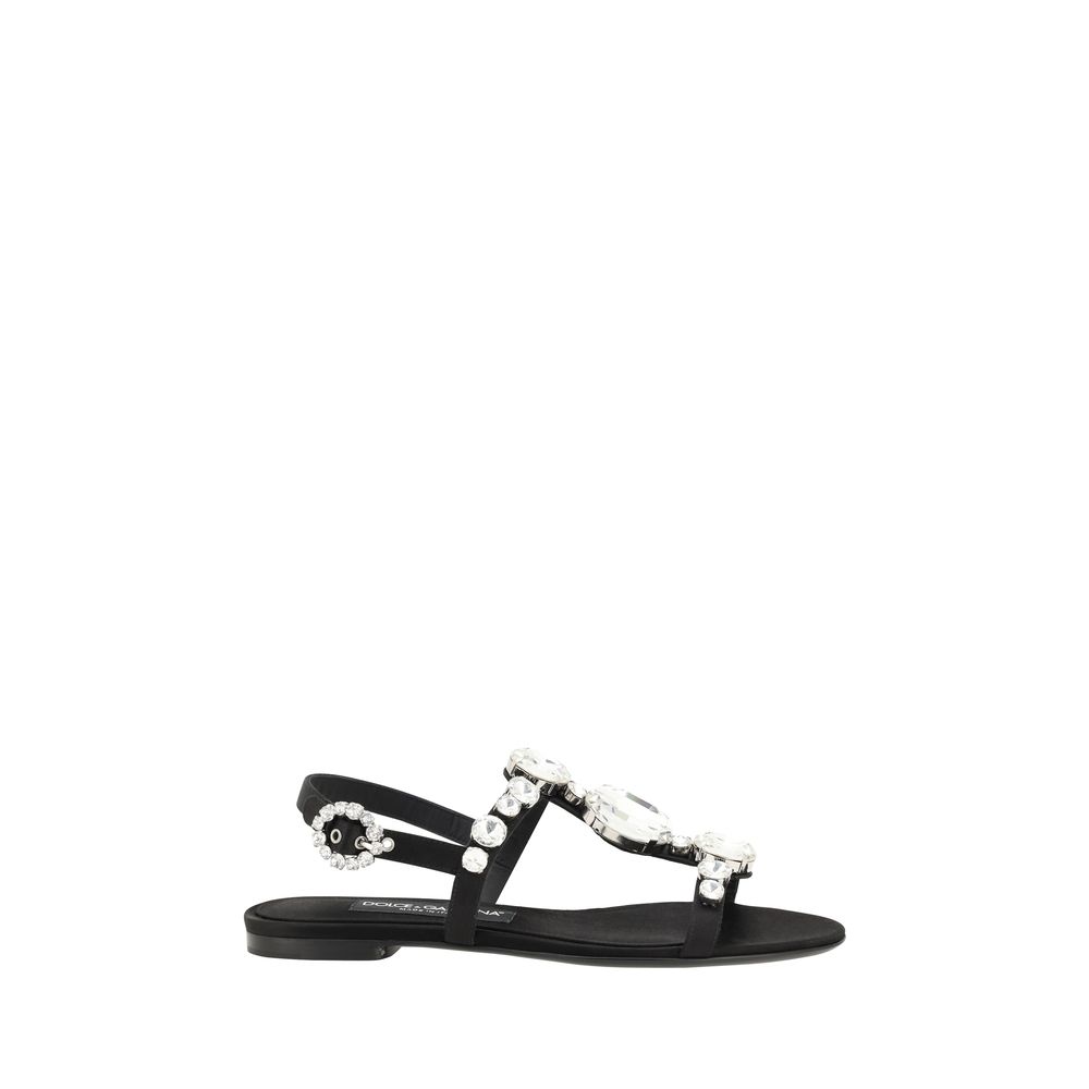 Dolce & Gabbana Jeweled Sandals -   -  Dolce & Gabbana.
