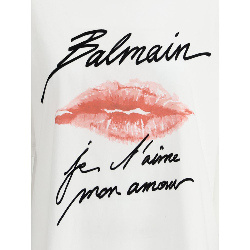 Balmain Kiss T-Shirt -   -  Balmain.