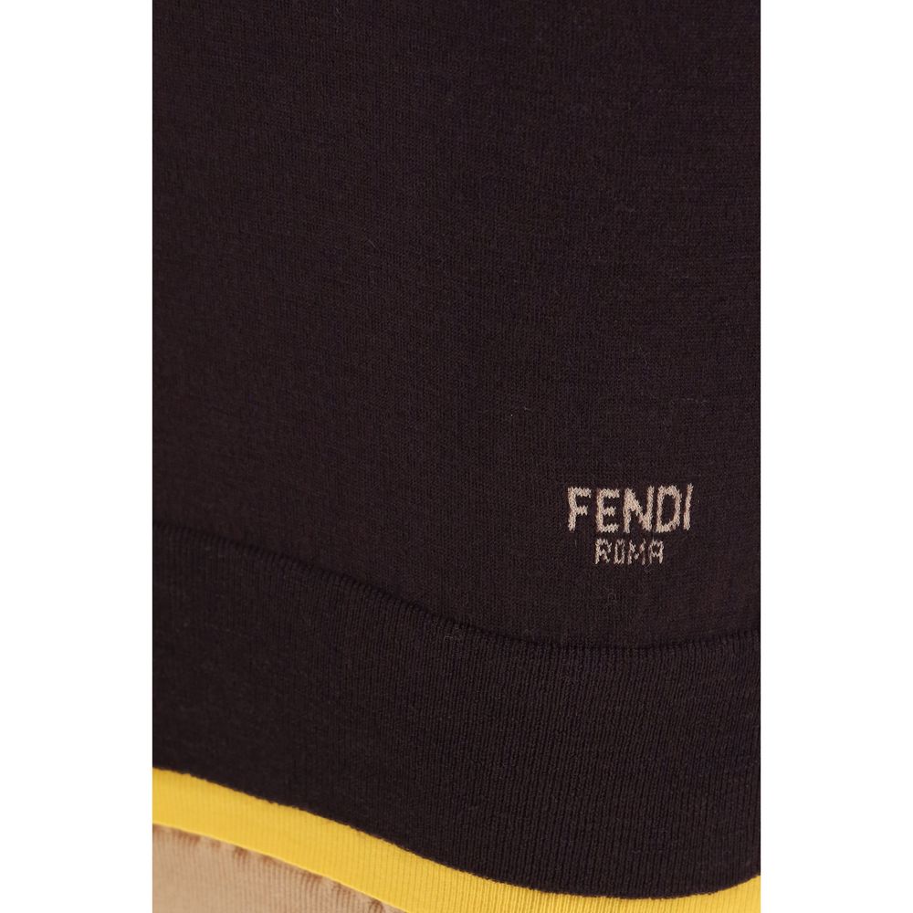 Fendi Turtleneck mini Dress -   -  Fendi.