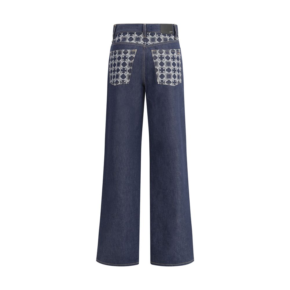 Amiri Wide leg Jeans -   -  Amiri.