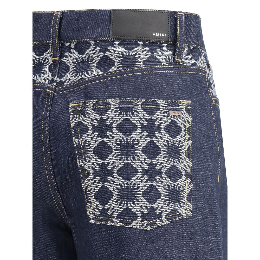 Amiri Wide leg Jeans -   -  Amiri.