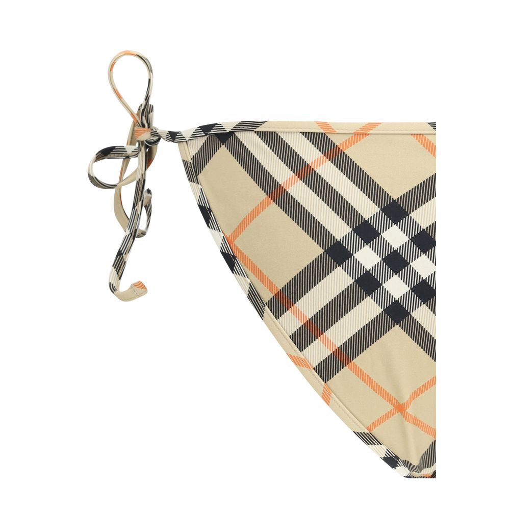 Burberry Archivio Check brief Swimsuit -   -  Burberry.