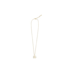 Dolce & Gabbana Rhinestone logo Necklace -   -  Dolce & Gabbana.