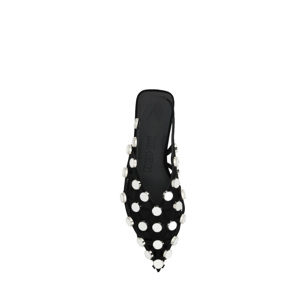 The Attico Grid Ballerinas -   -  The Attico.