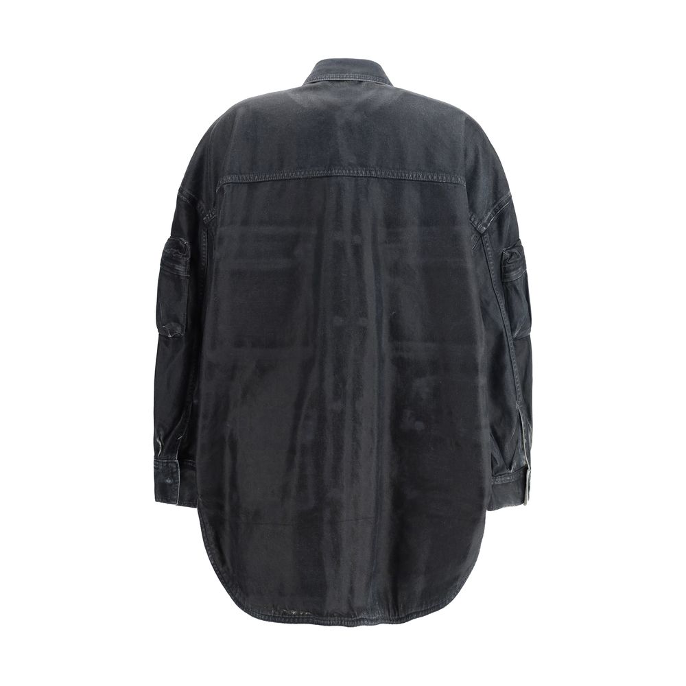 The Attico Fern Denim Jacket -   -  The Attico.