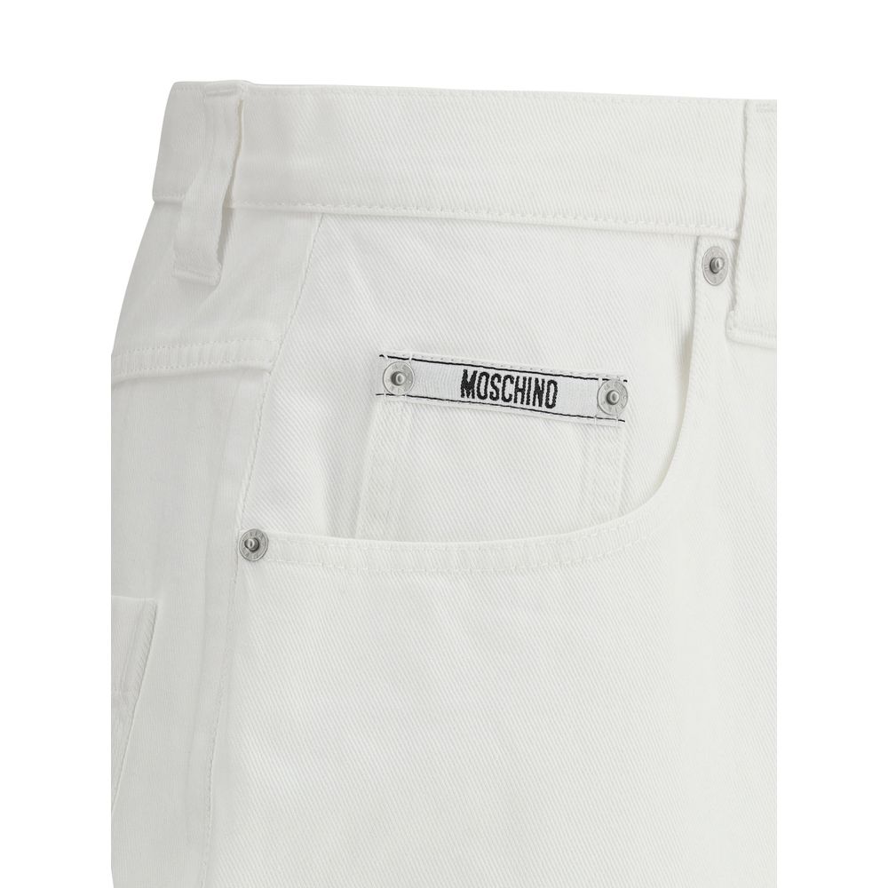 Moschino Denim Baggy Shorts -   -  Moschino.