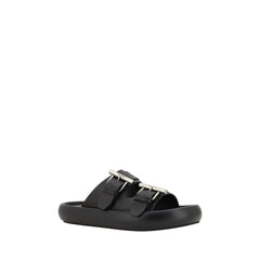 Alexander McQueen Leather Sandals -   -  Alexander McQueen.