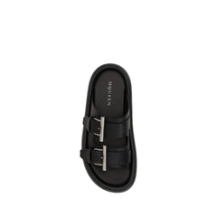 Alexander McQueen Leather Sandals -   -  Alexander McQueen.