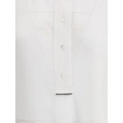 Brunello Cucinelli Semi-transparent Shirt -   -  Brunello Cucinelli.