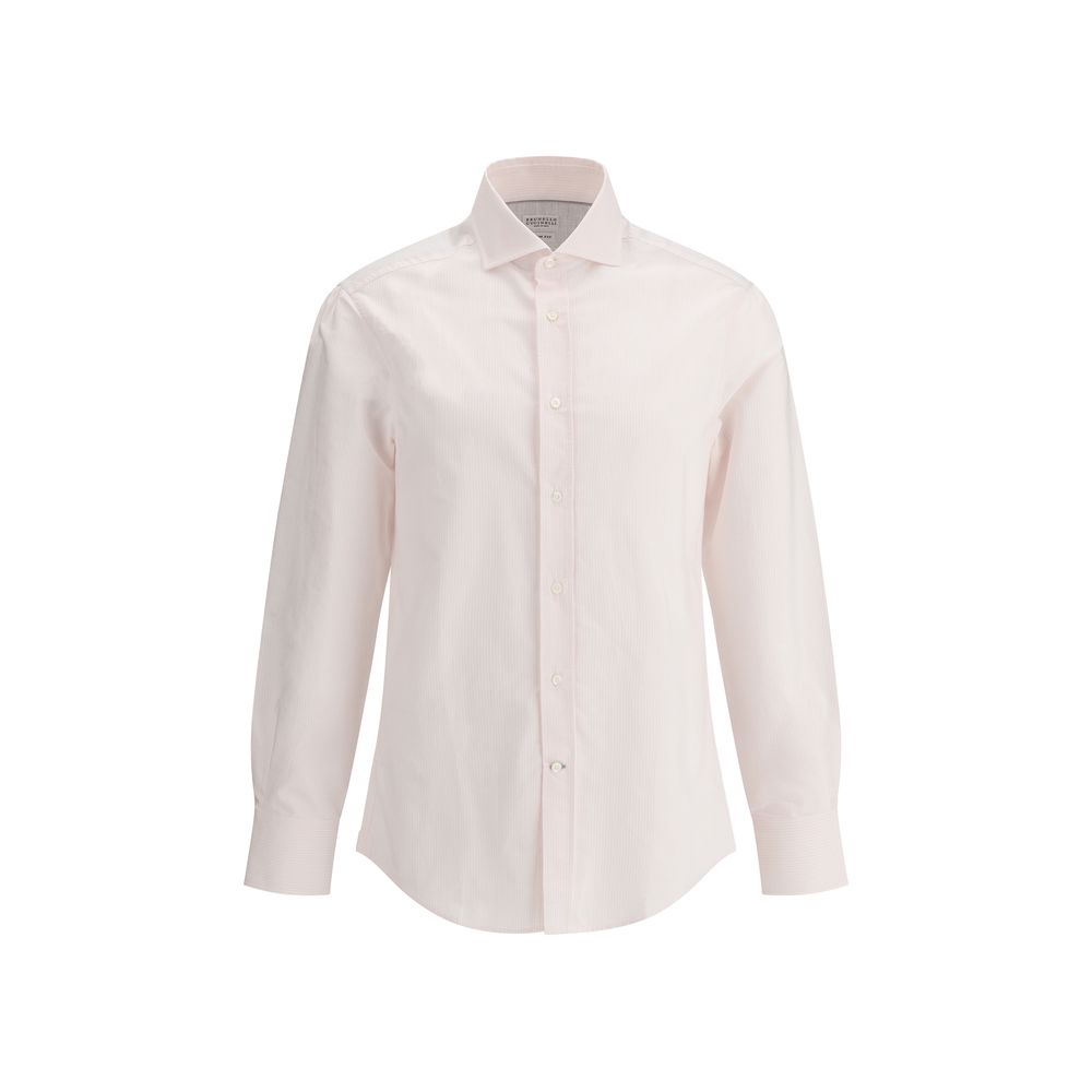Brunello Cucinelli Striped Shirt -   -  Brunello Cucinelli.