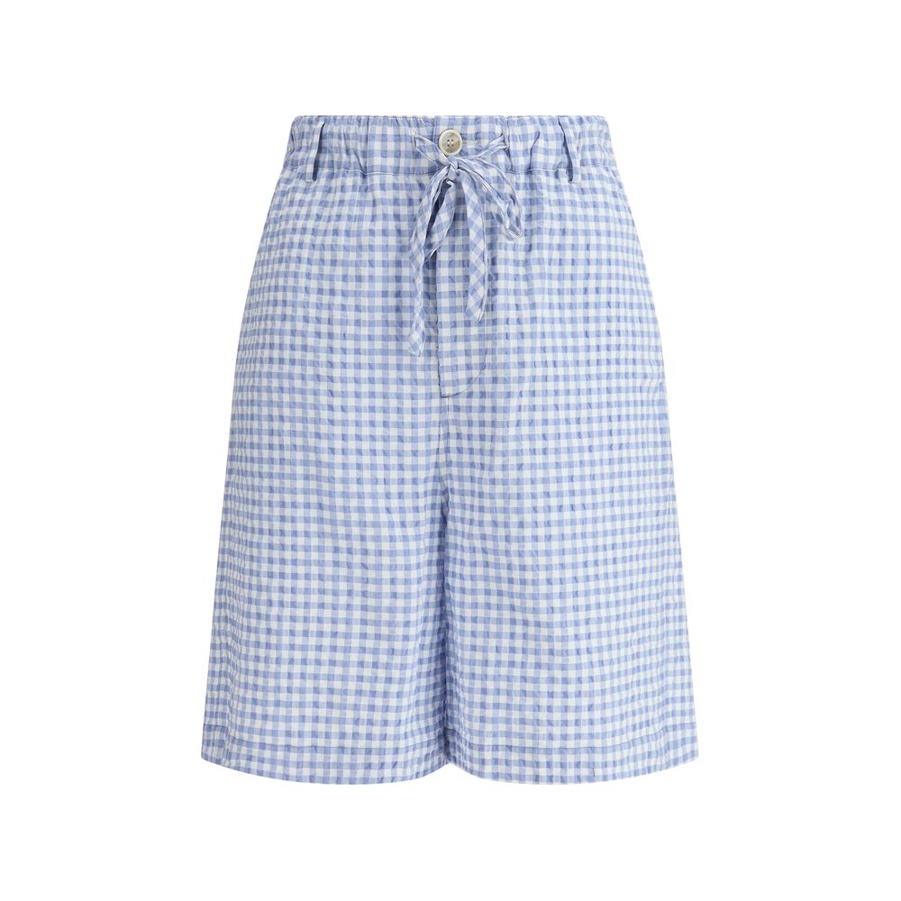 Marni knee-length Vichy Shorts -   -  Marni.