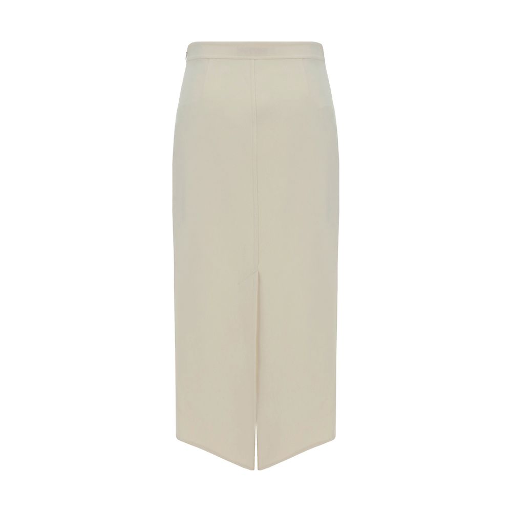 Valentino Solid Skirt -   -  Valentino.