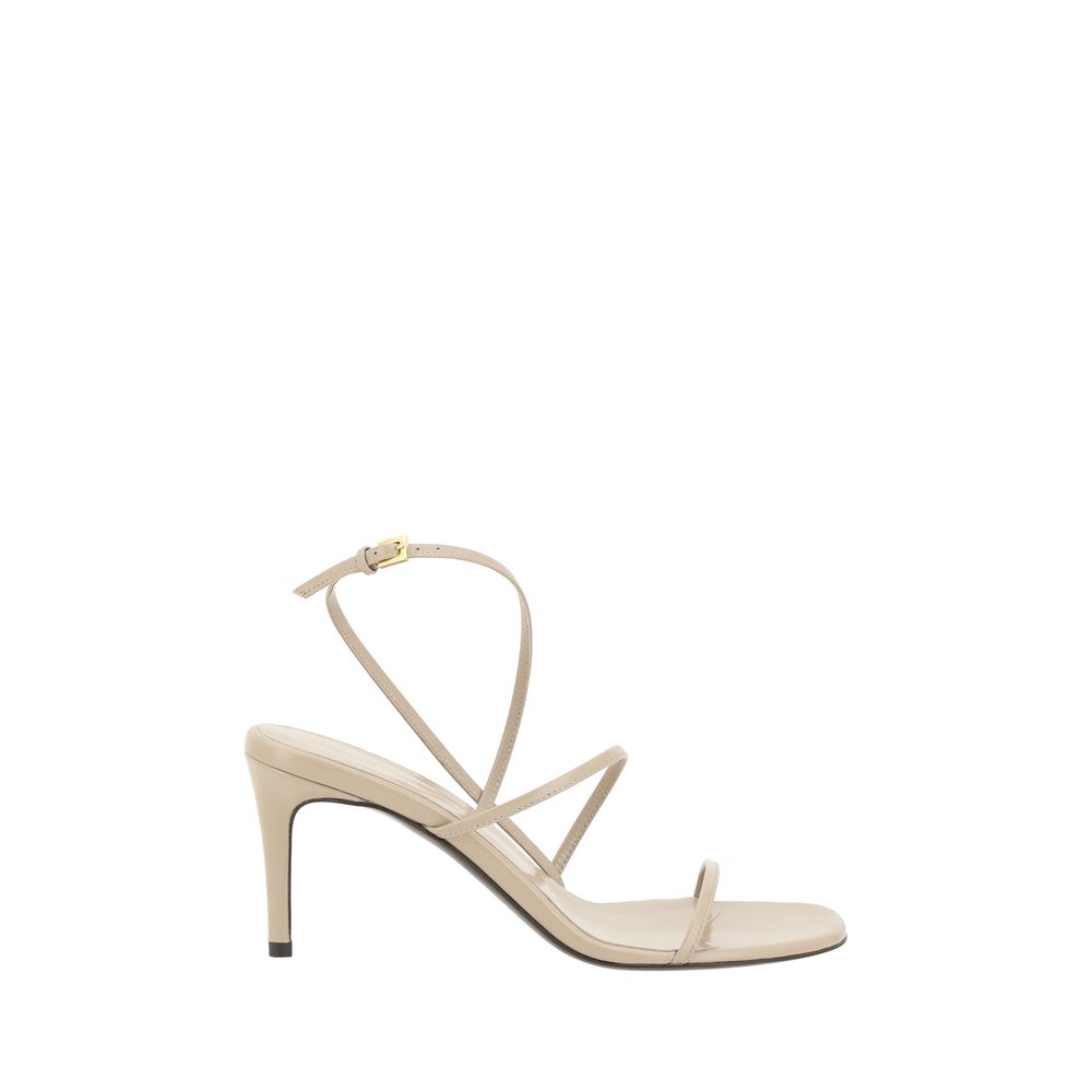 Khaite Loop Sandals -   -  Khaite.