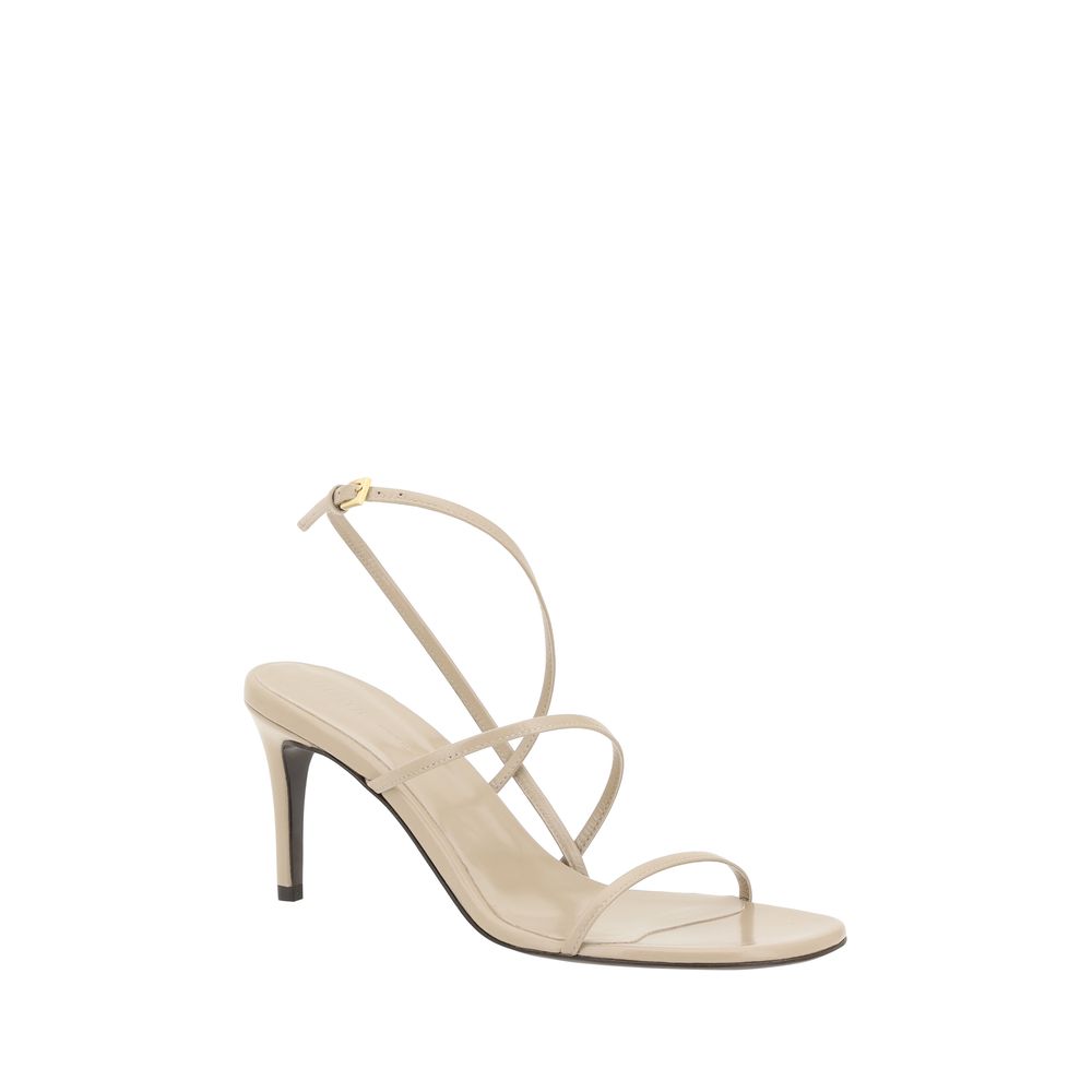 Khaite Loop Sandals -   -  Khaite.