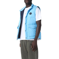 Woolrich Light Blue Polyester Men Vest -   -  Woolrich.