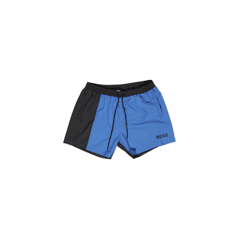 Hugo Boss Blue Polyester Swim Brief -   -  Hugo Boss.